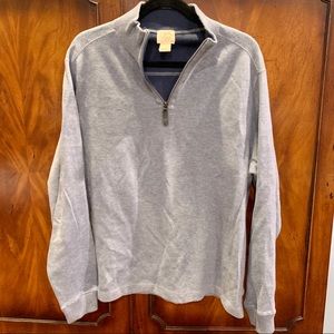 Men’s JoS A. BANK 100% Cotton 1/4 Zip Sweater
